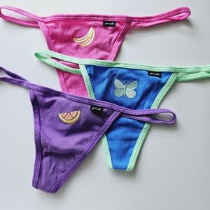 New Victoria's Secret Pink V-string Panties